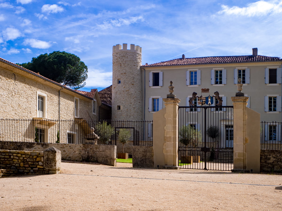 Photo du château vu de l'avant