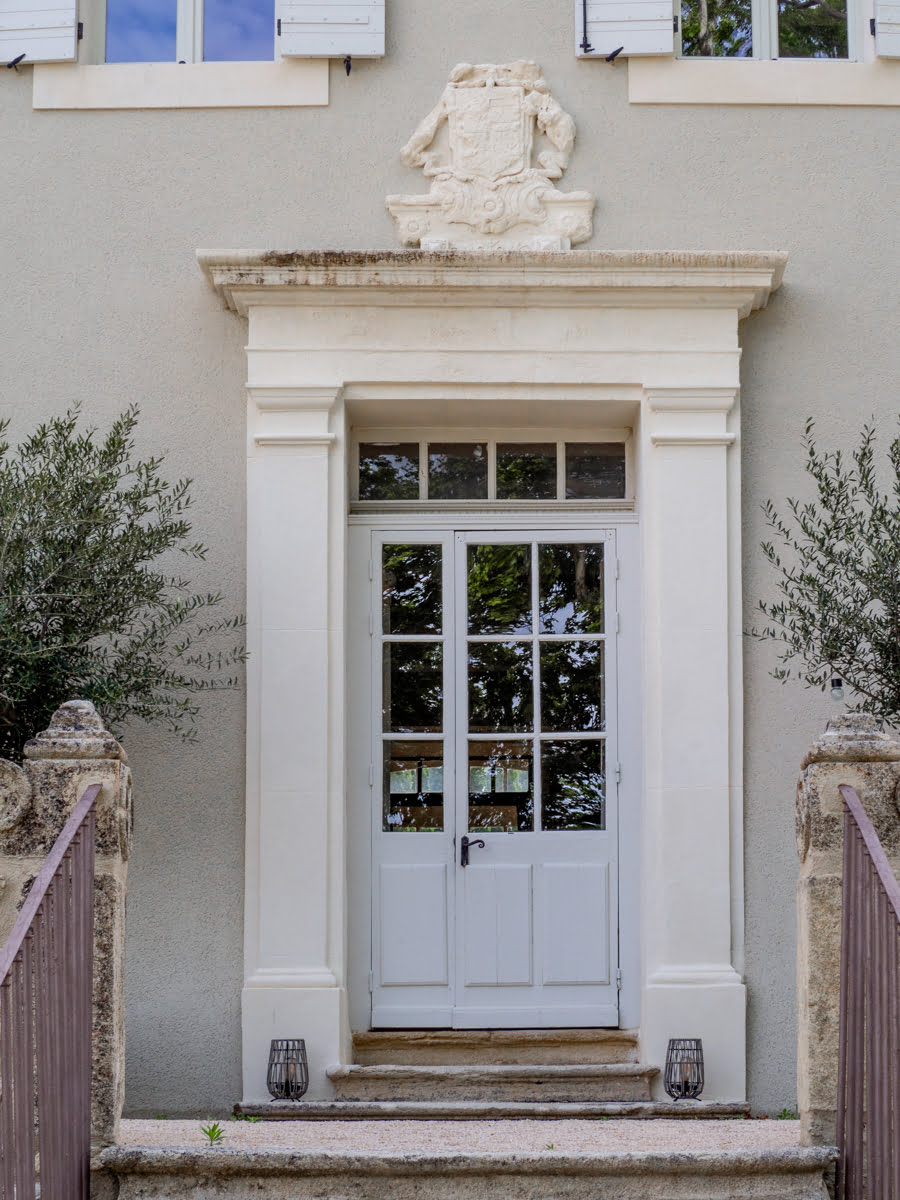 Porte d'entrée du château